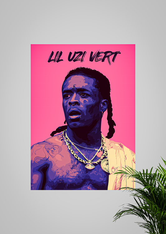 Lil Uzi  | A4 Size | Music Poster