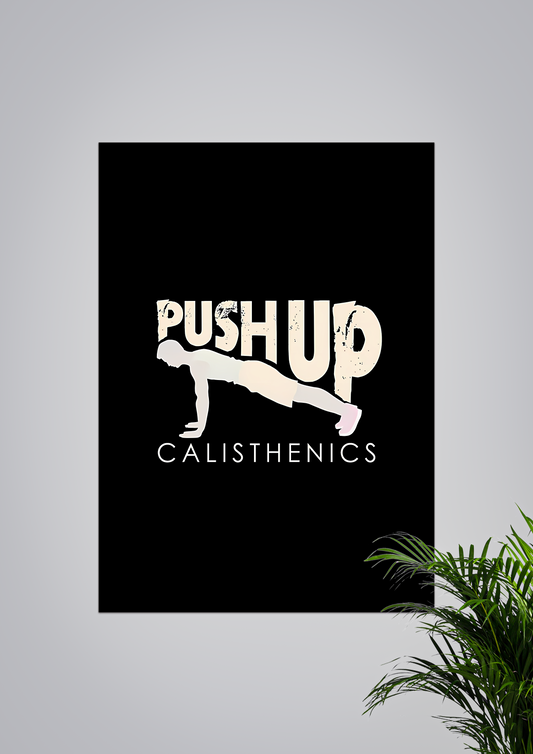 Push Up |A4 Size | Motivation Poster