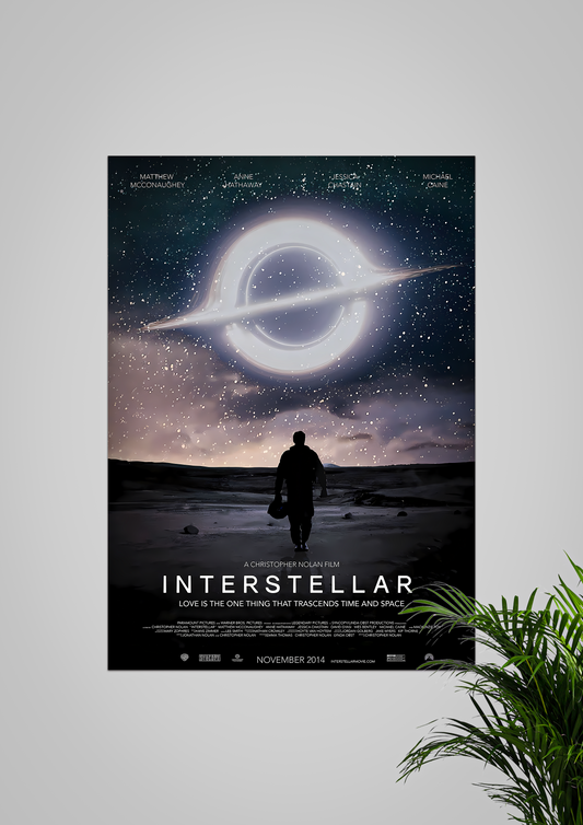 Interstellar | A4 Size | Movie poster