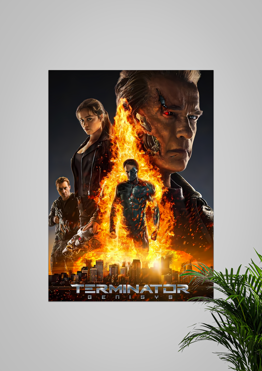 Terminator Genisys | A4 Size | Movie poster