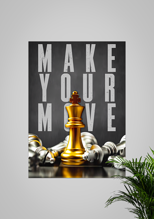 The Chess |A4 Size | Motivation Poster