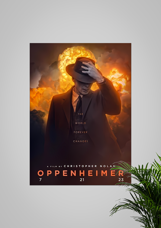 Oppenheimer | A4 Size | Movie poster