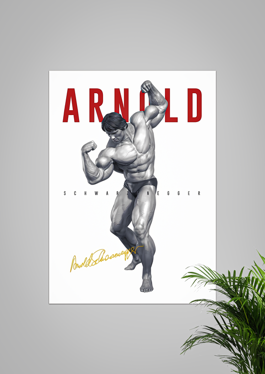 Arnold | A4 Size | Gym Poster