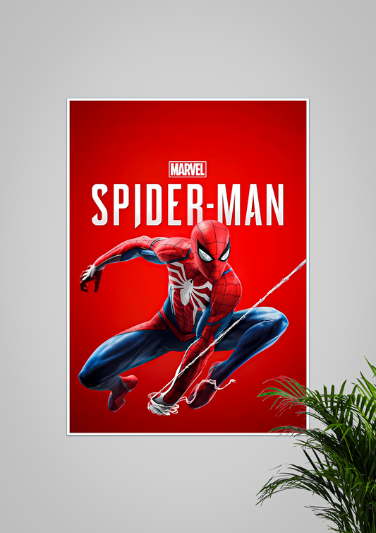 Spider-man | Game Poster | A4 Size