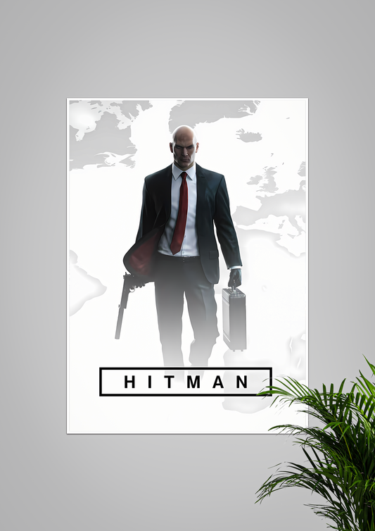 Hitman | Game Poster | A4 Size