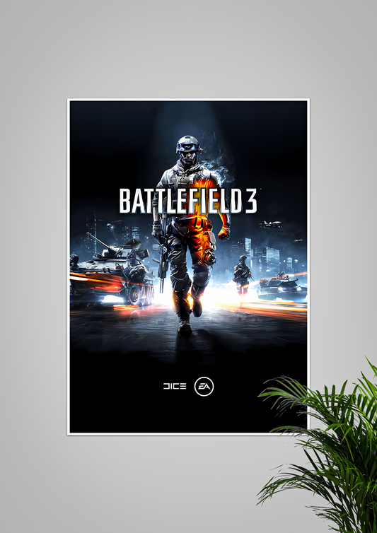 Battlefield 3 | Game Poster | A4 Size