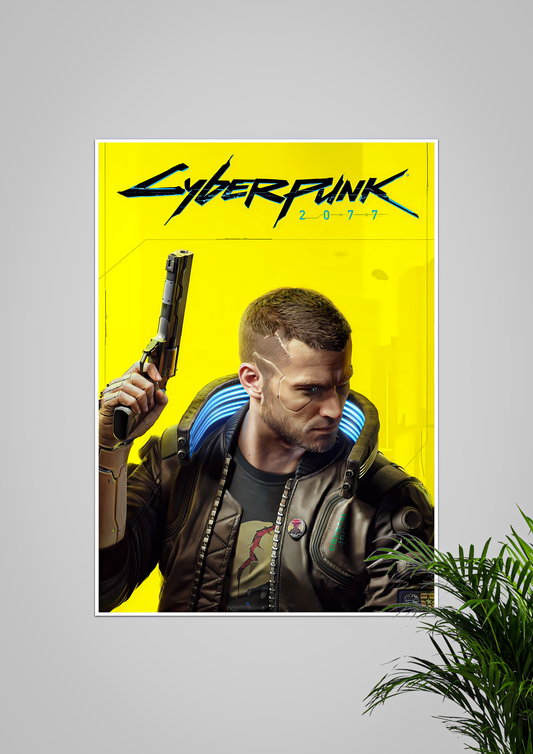 Cyberpunk | Game Poster | A4 Size