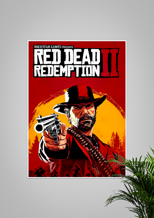 RDR II | Game Poster | A4 Size