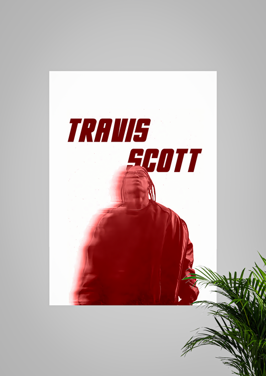 Travis Scott  | A4 Size | Music Poster