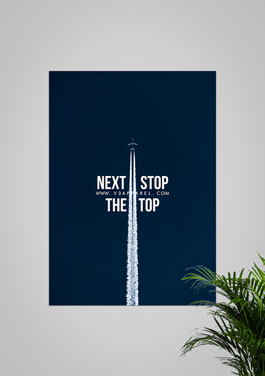 The Top | A4 Size | Motivation Poster